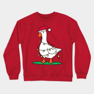 Adorable Christmas Goose Crewneck Sweatshirt